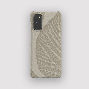 Leaf Fossil Phone Case - Abstract Floral Samsung S25 Case, S24, S23, S22