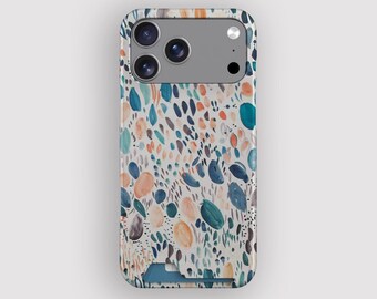 Petal Flurry Abstract Boho Card Holder Case for Apple iPhone and Samsung Galaxy