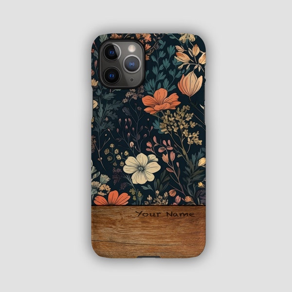 FLORAL DISPLAY Phone Case | For iPhone 15, iPhone 15 Pro, iPhone 14, iPhone 13, iPhone 12, iPhone 11, SE | Flower Phone Case