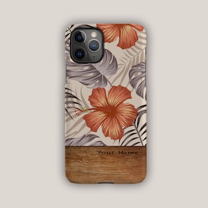 BRONZE FLORALS Phone Case | For iPhone 15, iPhone 15 Pro, iPhone 14, iPhone 13, iPhone 12, iPhone 11, SE | Cute Phone Case
