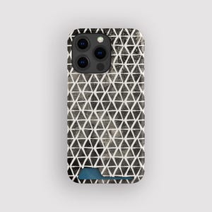 Etui na karty Perfect Fit Geometryczny | Etui do przechowywania kart w kształcie trójkąta | Pasuje do iPhone'a 16, 15 Pro Max, 14, 13 Mini, Samsunga Galaxy S22, S21 Plus