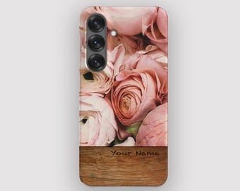 Blush Bunch Floral Boho Phone Case for Samsung Galaxy, Apple iPhone and Google Pixel