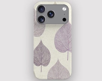 Delicate Fall Phone Case | Minimalist iPhone 18 Pro, 17, 16 Plus, 15, 14, 13