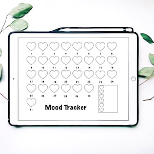 Mood Tracker | Digital Planner | GoodNotes | Printable