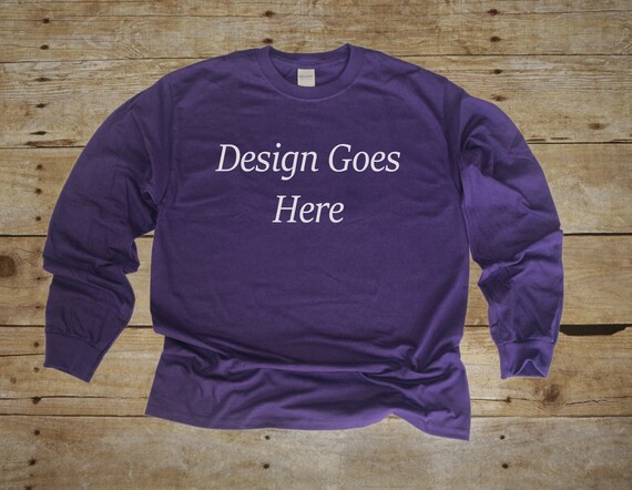 Mockup Digital Mockup Long Sleeve Mockup Gildan Mockup Etsy