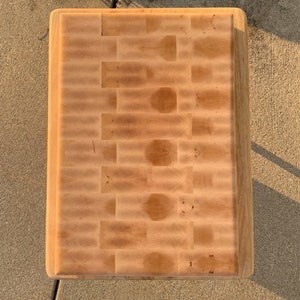 Maple End Grain Cutting Board Butcher Block