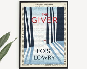 Printable 'The Giver' Poster Book Cover Print On A - Etsy