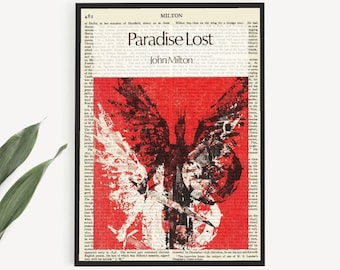 ギュスターヴ・ドレ作「失楽園」キャンバス/ジョン・ミルトン作