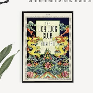 A Downloadable 'the Joy Luck Club' Book Cover Art on an Old