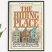 Printable Book Cover Poster of the Hiding Place on Vintage Encyclopedia ...