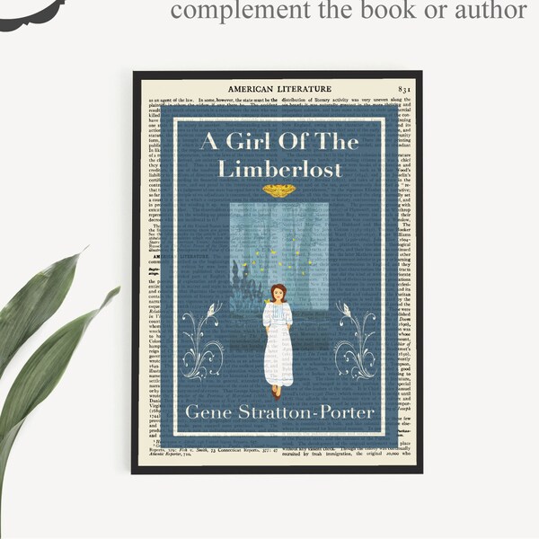 Girl Of Limberlost Book Etsy Girl Of Limberlost Book Etsy