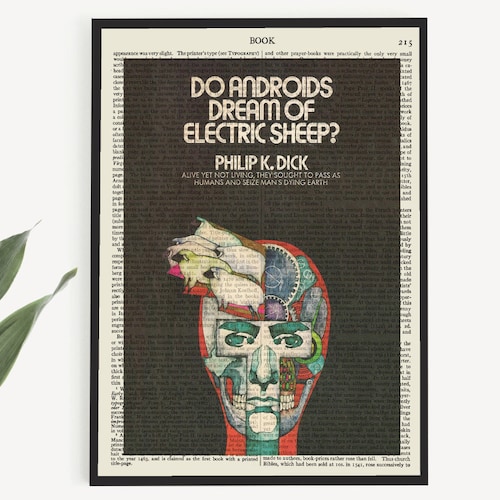 Printable 'do Androids Dream of Electric Sheep' Book - Etsy