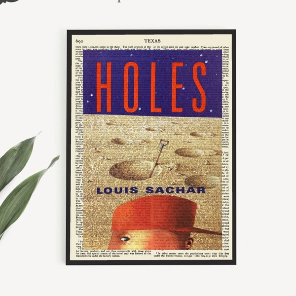 Holes Book Poster Etsy