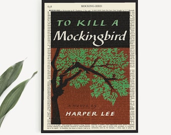 To Kill a Mockingbird Inspired Bookmark Harper Lee Reading -  Portugal