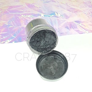 Black Night Pearl Mica Powder, Resin Pigment, Black Pigment, Resin Colorant