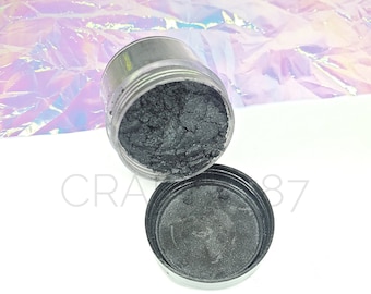 Black Night Pearl Mica Powder, Resin Pigment, Black Pigment, Resin Colorant