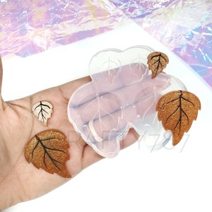 Leaf Dangle Earring Silicone Mold | Resin Mold , Resin Jewelry Mould , UV Resin Mold , Crafter Mold , Fall Mold
