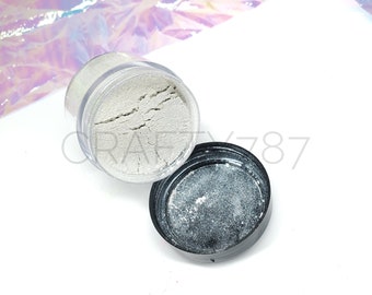 Irradiant White Mica Powder, Resin Pigment, Polymerclay Colorant, White Mica Powder