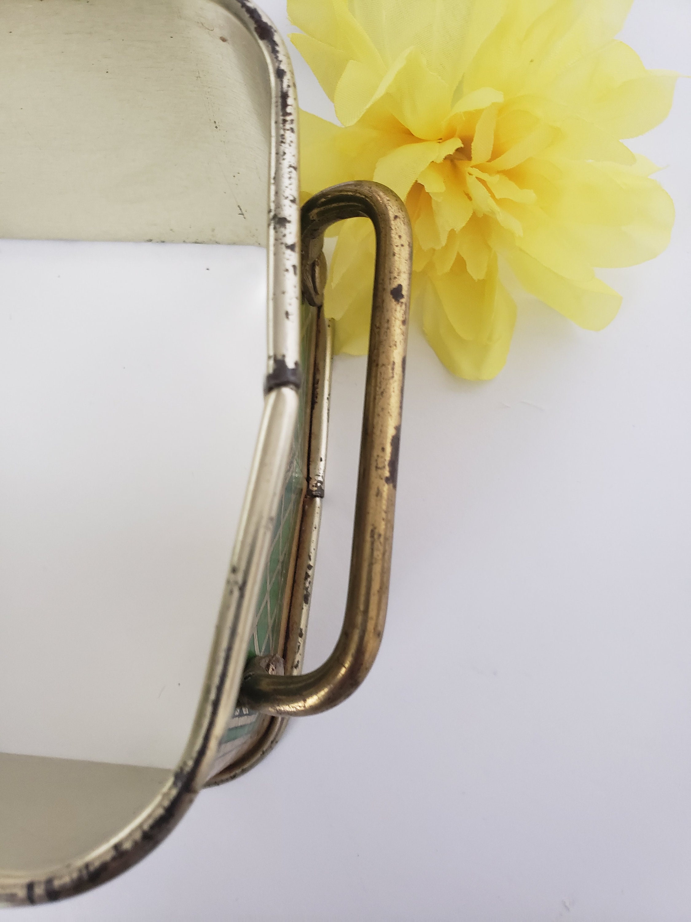 Vintage Teleflora Loaf Pan Holder With Pyrex Loaf Pan 213 Etsy