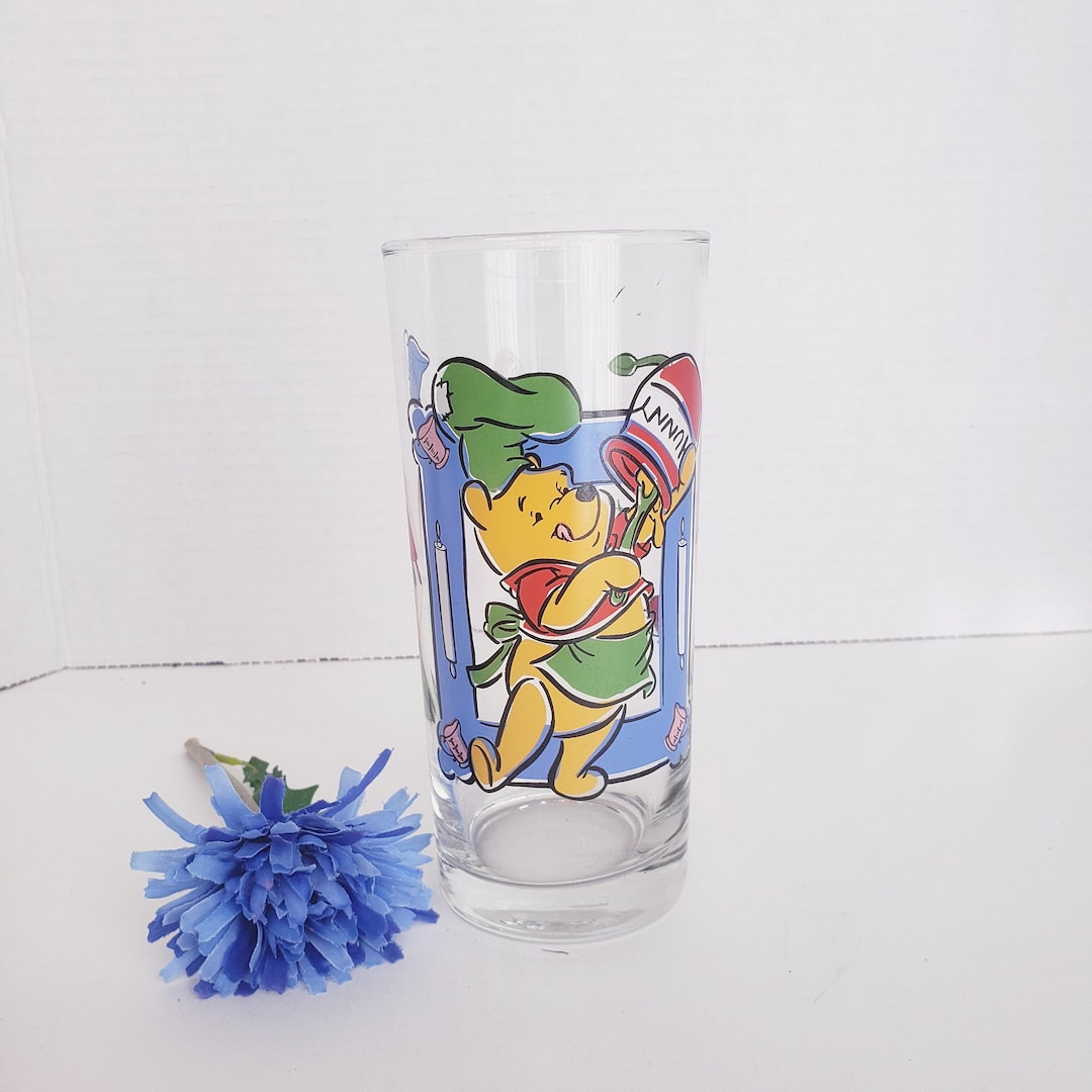 Vintage Disney Anchor Hocking Winnie the Pooh Glass, "what's Cooking ...