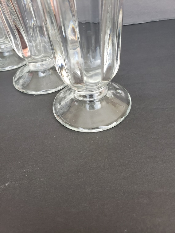 Ridged Parfait Glass Cup - Set of 2