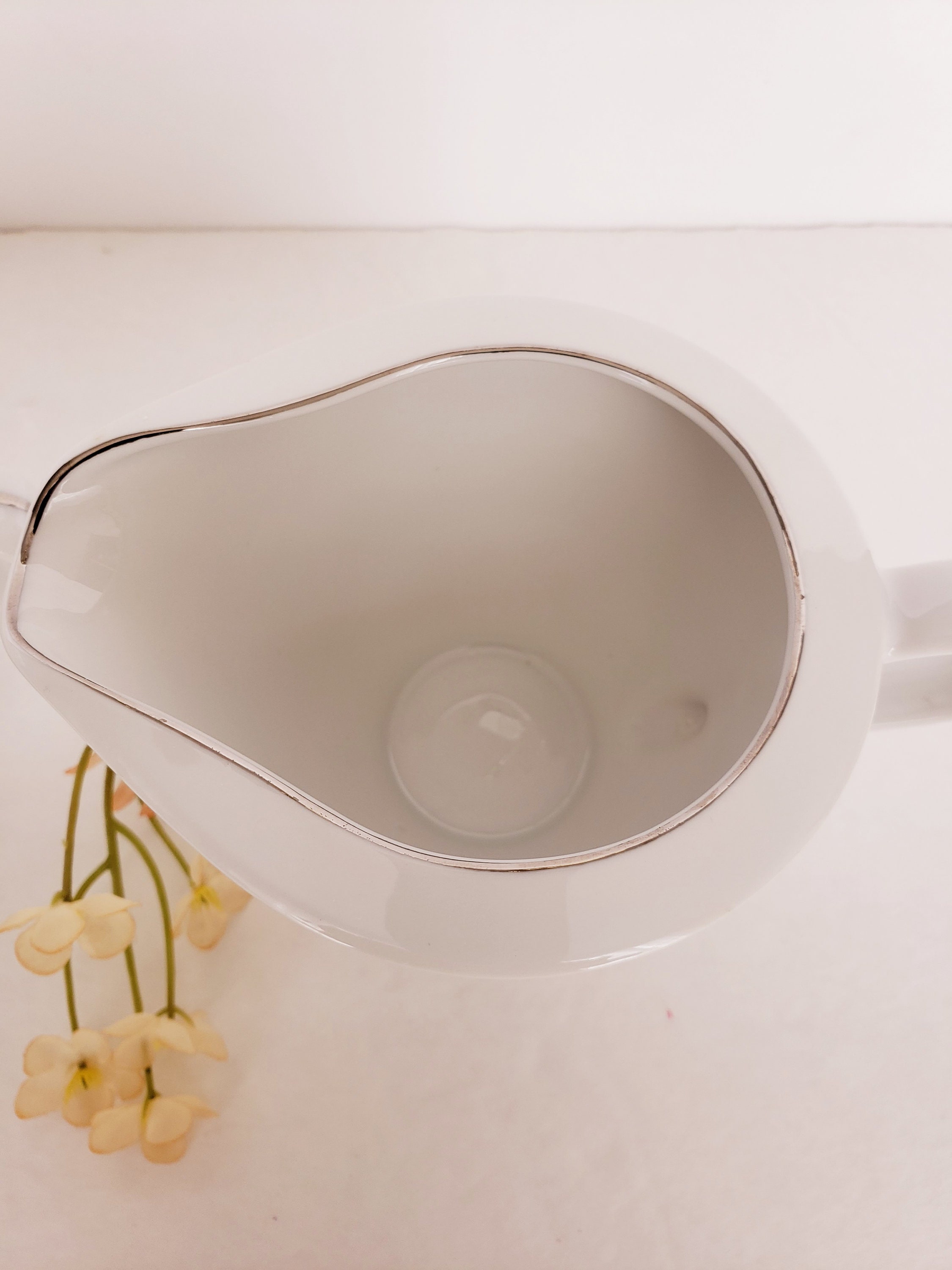 Vintage M Fine China of Japan Arbor Creamer and Sugar Bowl Etsy India