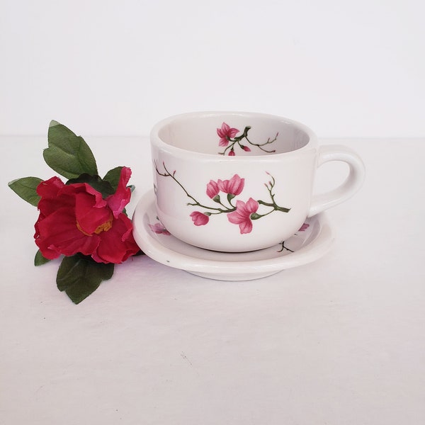 Magnolia Cup Saucer Etsy
