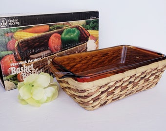 Square Basket & Anchor Baking Dish, 8x8 – The Little House Shop