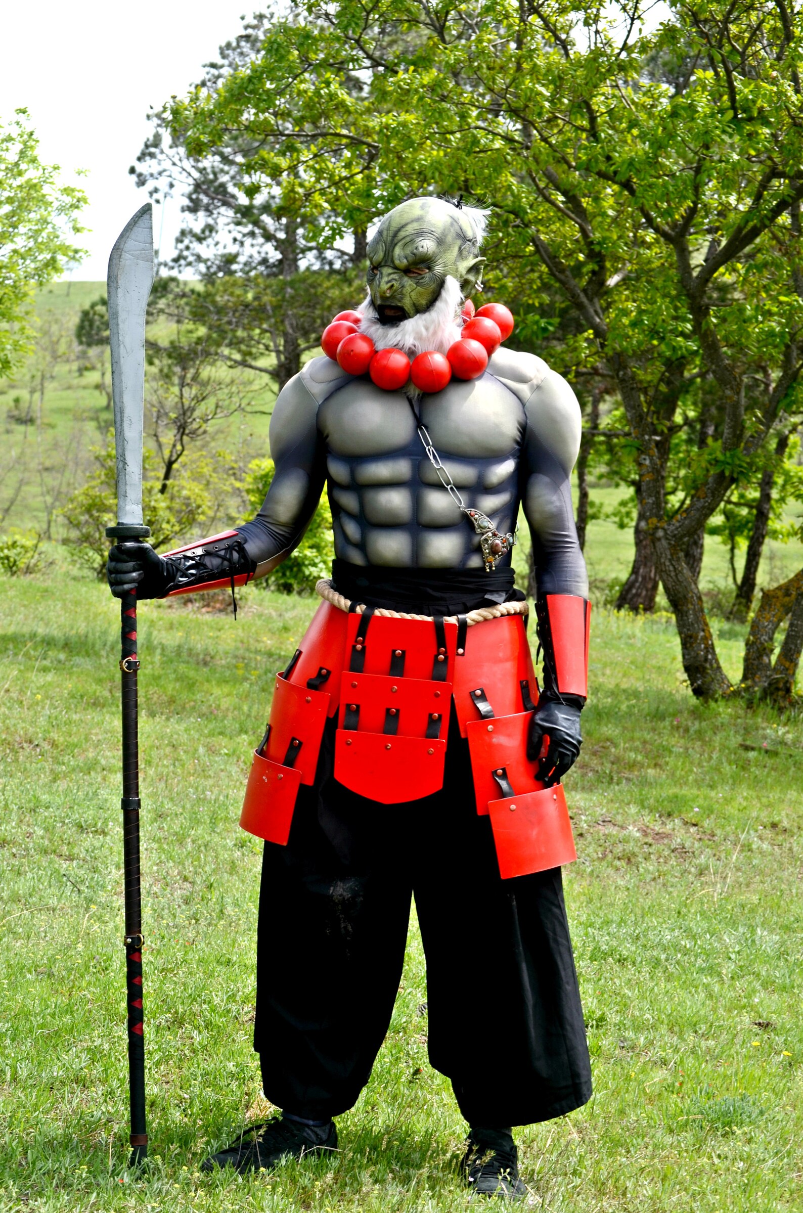 Orc Blademaster Cosplay LARP Armor Etsy