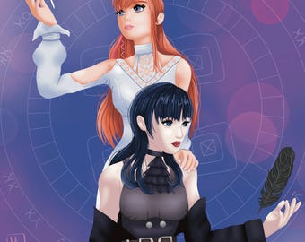 Ryne and Gaia FRU print