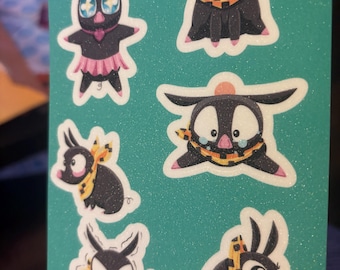 P-Chan Sticker Sheet