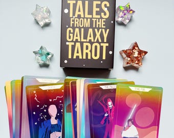 Tales of the Galaxy Tarot mini card deck