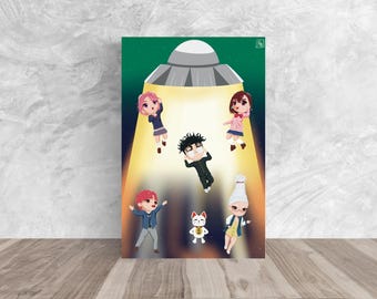 Dandadan Abduction Print