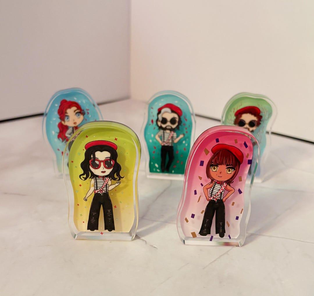 Color Standee Mini Clair Obscur Mini Block Standees - Etsy
