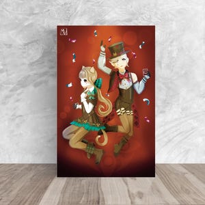 Lyney and Lynette Print