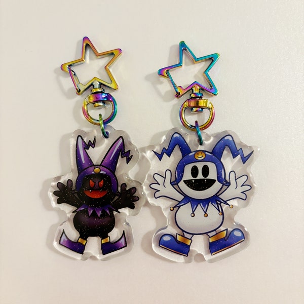 Black Frost and Jack Frost Keychains