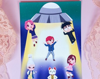 Space Abduction Sticker Sheet