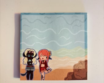 Island Sanctuary Sticky Note Pad