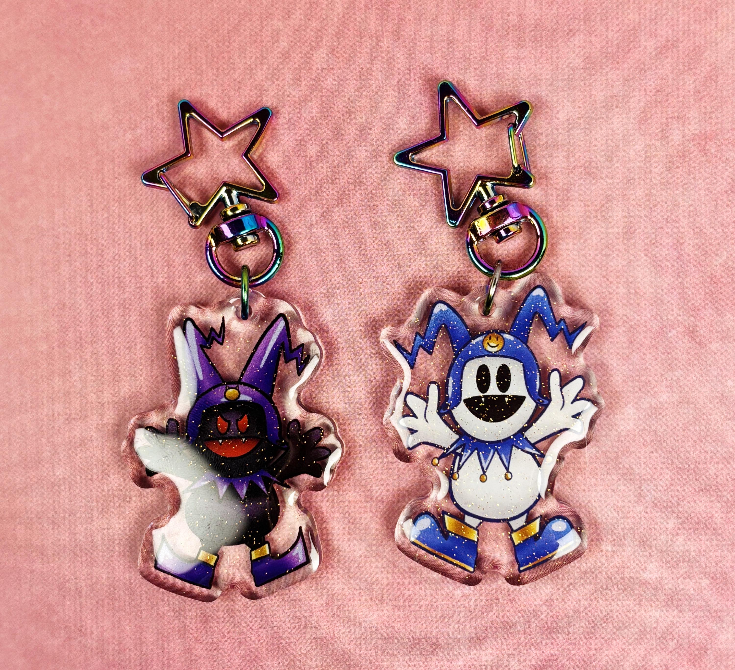 Black Frost and Jack Frost Keychains - Etsy