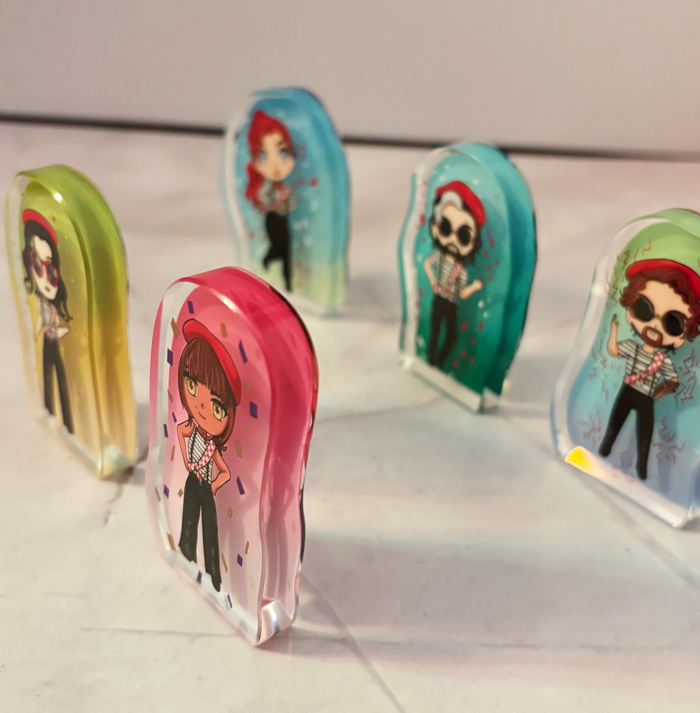 Color Standee Mini Clair Obscur Mini Block Standees - Etsy