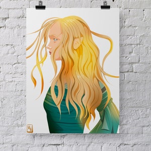 Rings of Power Galadriel Print