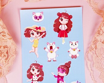 Bee and Puppycat Sticker Sheet