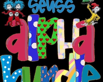 Dr. SEUSS Alpha Bundle drag & drop alphabet