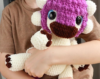 Ankylosaurus Crochet Pattern: Amigurumi Dinosaur Plushie (PDF Pattern)