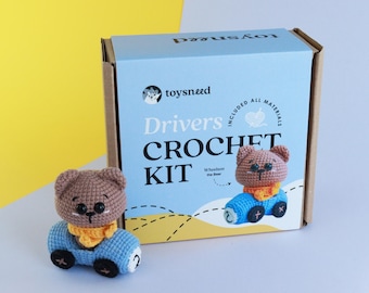 Kit de crochet para principiantes Wheelson the Bear