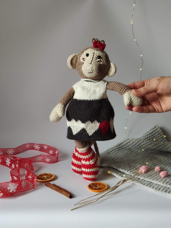 instant gratification monkey plush toy