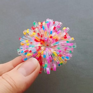 Fidget Toy Silicone Sensory, Pocket Stretchy Pulling Rings for Stress Relief