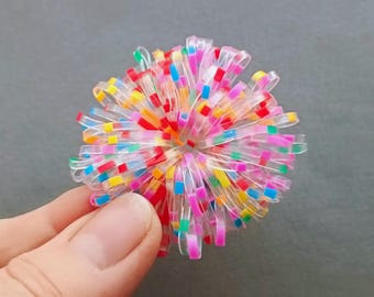 Mr Plucky Toy, Jouet à épiler Les Cheveux, Jouet Anti-Stress pour épiler Les Cheve, Jouet Sensoriel Amusant à Ventilation pour Halloween, Le Poisson D'avril, Noël (L