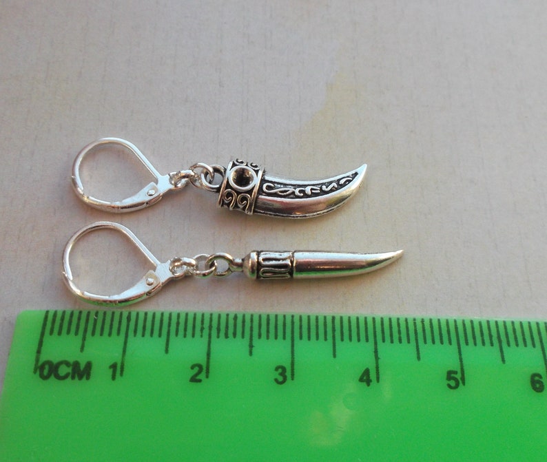 single horn earring
