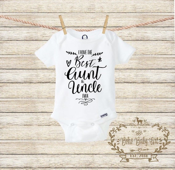i have the best aunt onesie
